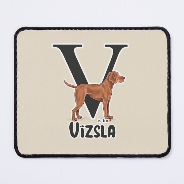 Item preview, V is for Vizsla designed and sold by Elspeth Rose Design.