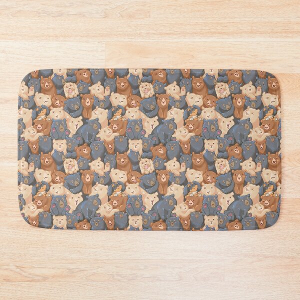 Item preview, bear and dogs pattern designed and sold by stephsparc.