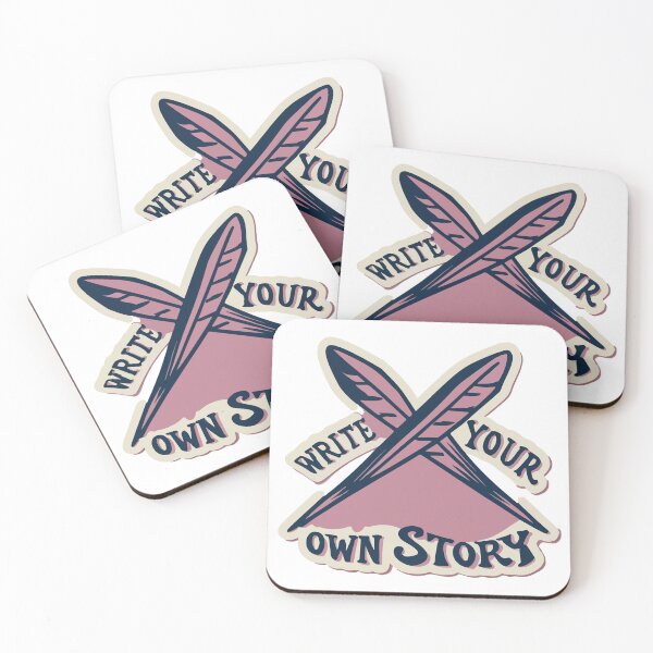 Item preview, Crossed Quill Pens - Write Your Own Story Vintage Design designed and sold by NiftyWrx.