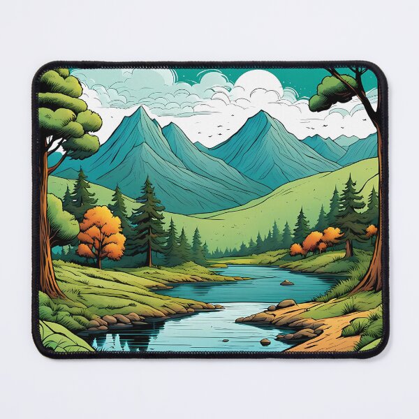 Item preview, Tranquil Vista designed and sold by AICreativeArts.
