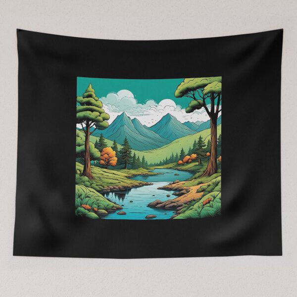 Item preview, Tranquil Vista designed and sold by AICreativeArts.