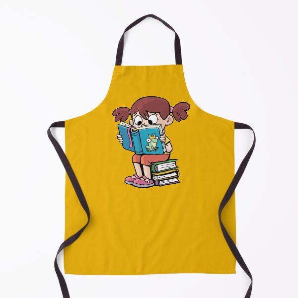 Item preview, girl is sitting on the books and reading a book designed and sold by duxpavlic.