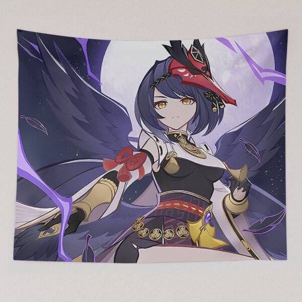 Item preview, Kujou Sara | Genshin Impact designed and sold by Verthalies.