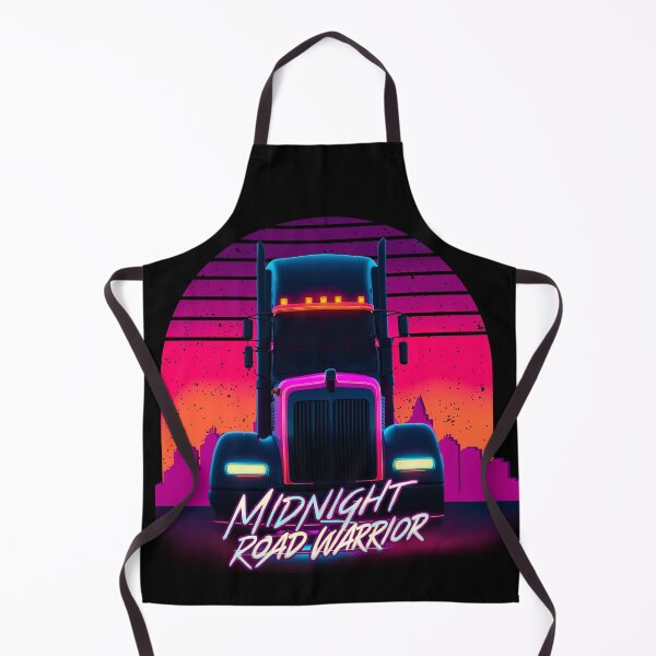 Item preview, Midnight Road Warrior, gift for truck driver, trucker dad designed and sold by mwebba2005.