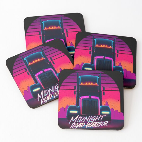 Item preview, Midnight Road Warrior, gift for truck driver, trucker dad designed and sold by mwebba2005.