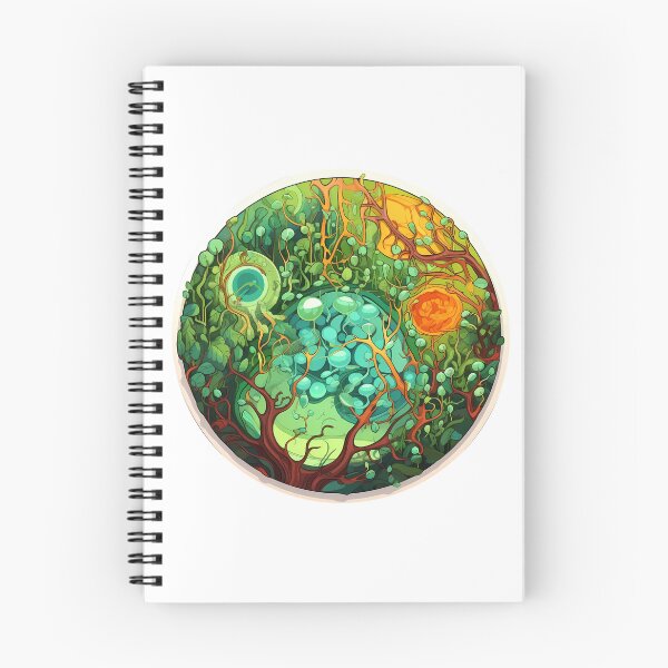 Item preview, Digital Alien Plant Cell designed and sold by ArtDifference.