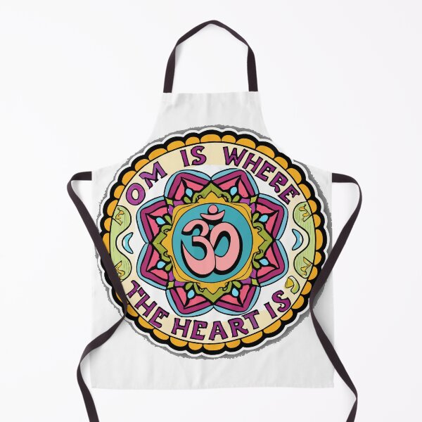 Item preview, Colorful Om Mandala - Om is Where the Heart Is designed and sold by NiftyWrx.