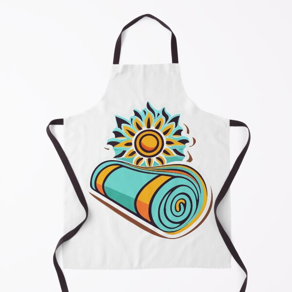 Item preview, Sun Salutation Yoga Mat Illustration designed and sold by NiftyWrx.