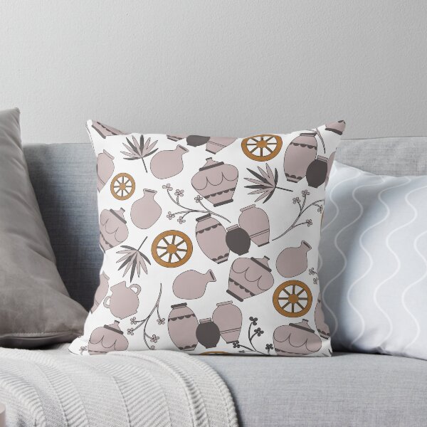 Item preview, clay pots pottery ceramic kiln artist floral love for pottery pattern designed and sold by DesignYourWaystore.