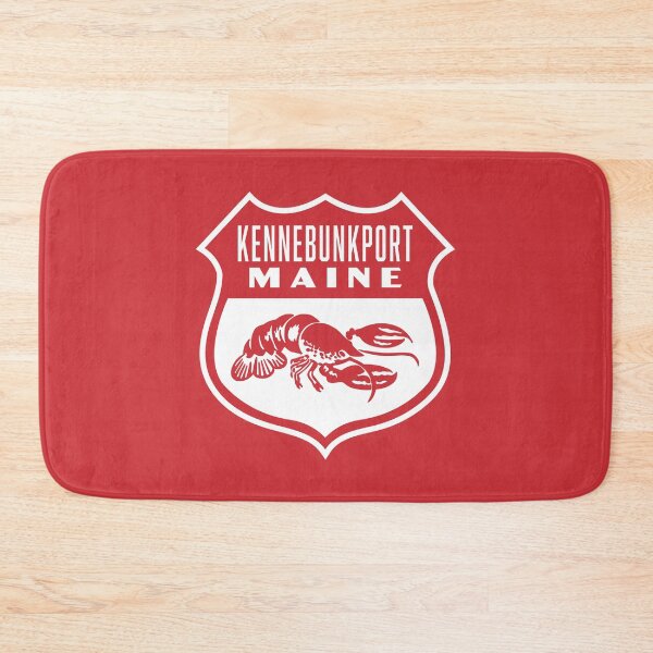 Item preview, Vintage Kennebunkport Maine Lobster Shield designed and sold by deadmansupplyco.