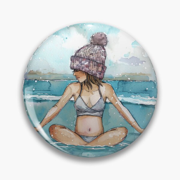 Item preview, cold water therapy wild swimming designed and sold by Alyn8.