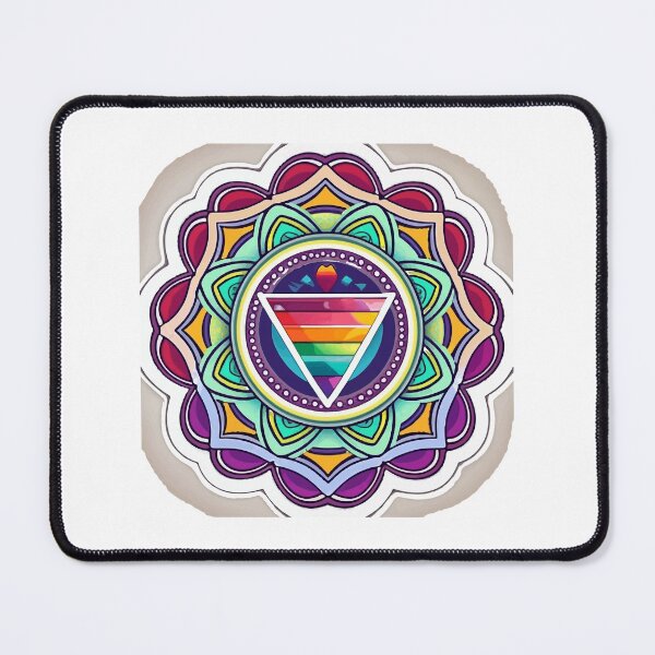 Item preview, Colorful Seven Chakras Geometric Pattern designed and sold by NiftyWrx.