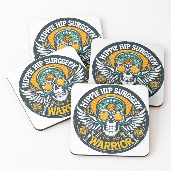 Item preview, Hippie Hip Surgery Warrior Floral Hip Replacement Recovering T-Shirt designed and sold by fouhama.