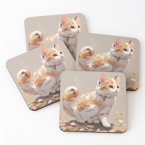 Item preview, Whiskered Anime Feline Delight designed and sold by Sadia  Jannat.