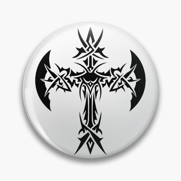Item preview, bladee Cold Visions Cross #RED CROSS designed and sold by aalb1n.