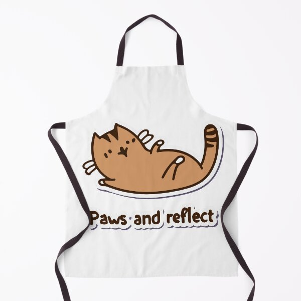 Item preview, Paws and Reflect - Yoga Cat Pun designed and sold by NiftyWrx.