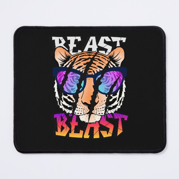 Item preview, Beast funny tiger designed and sold by ShopTwentyFour.