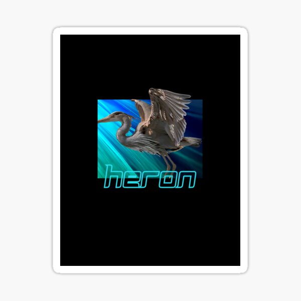 Item preview, Heron designed and sold by yuloveg.