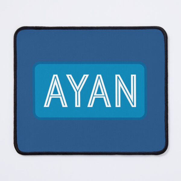 Item preview, Ayan Name designed and sold by Jeallan Designs.