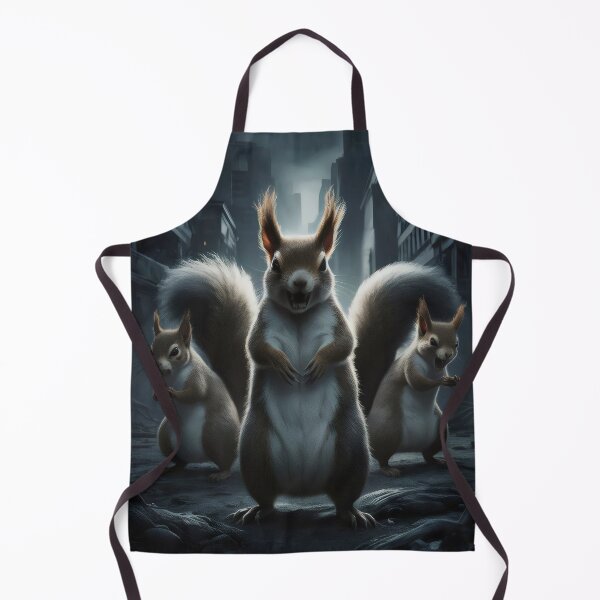 Item preview, Squirrels on guard. designed and sold by MyHappyArtShop.