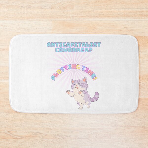 Item preview, Anticapitalist Coworker? Plotting Time! Print - Unicorn Colors Print designed and sold by TheActivistSpot.