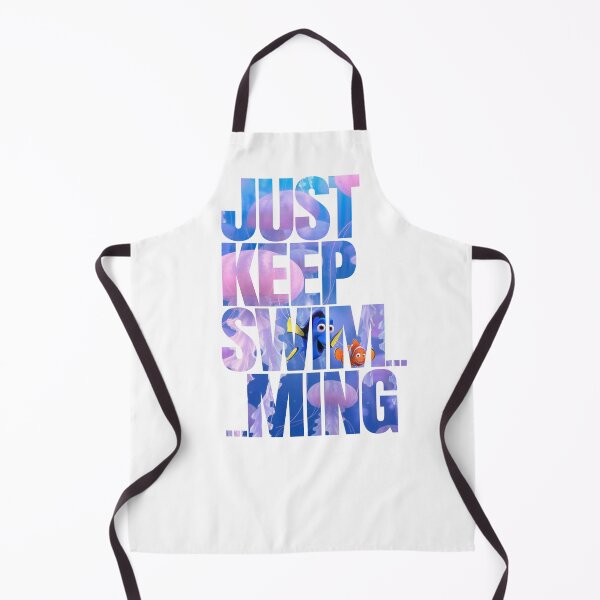 Item preview, Just Keep Swimming designed and sold by HuckleberryArts.