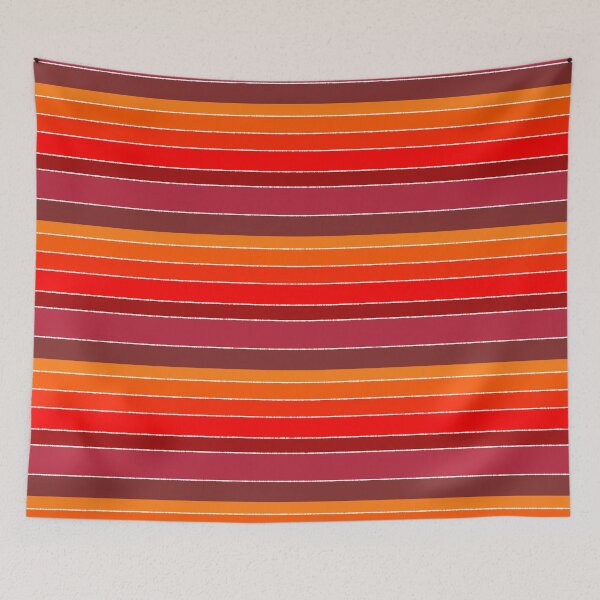 Item preview, Warm Autumn Masked Stripes  designed and sold by JaygiesDesign.