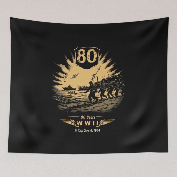 Item preview, Eighty Years D-Day Anniversary : Normandy Landing, 80 years WW2 designed and sold by Reichcorp.