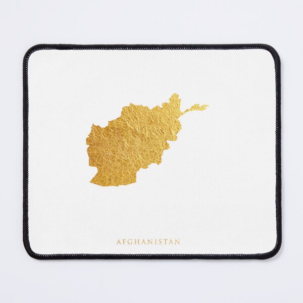 Item preview, Afghanistan Gold Map designed and sold by ArtPrints.