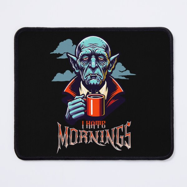 Item preview, I hate mornings designed and sold by onemoremask.