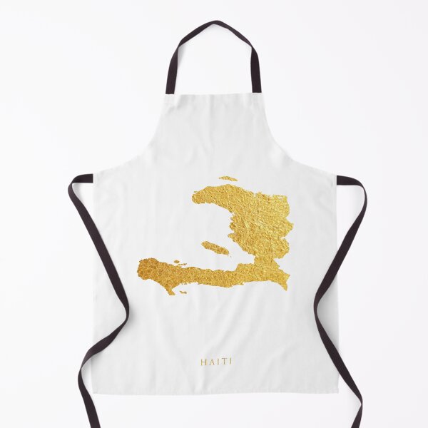 Item preview, Haiti Gold Map designed and sold by ArtPrints.