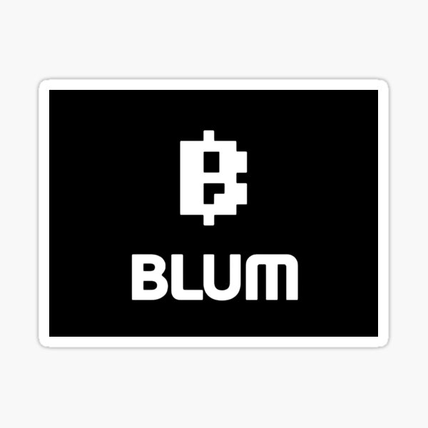 Item preview, CRYPTO BLUM Telegram designed and sold by NeverAgain-.