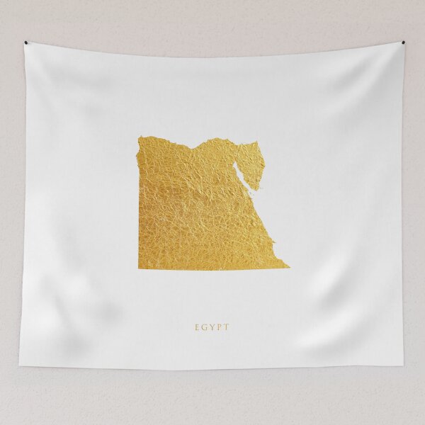 Item preview, Egypt Gold Map designed and sold by ArtPrints.