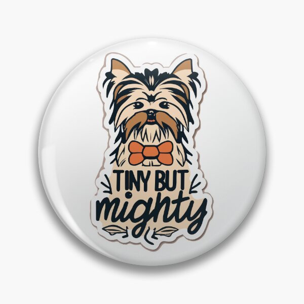Item preview, Tiny but Mighty Yorkshire Terrier with Bow Tie designed and sold by NiftyWrx.
