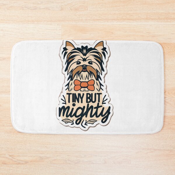 Item preview, Tiny but Mighty Yorkshire Terrier with Bow Tie designed and sold by NiftyWrx.