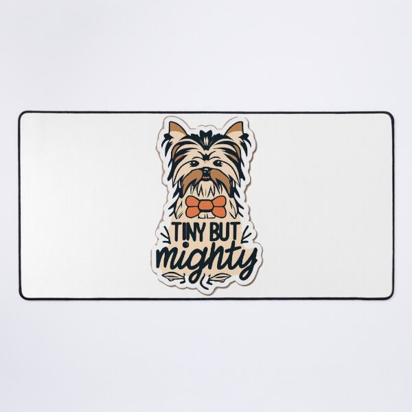 Item preview, Tiny but Mighty Yorkshire Terrier with Bow Tie designed and sold by NiftyWrx.