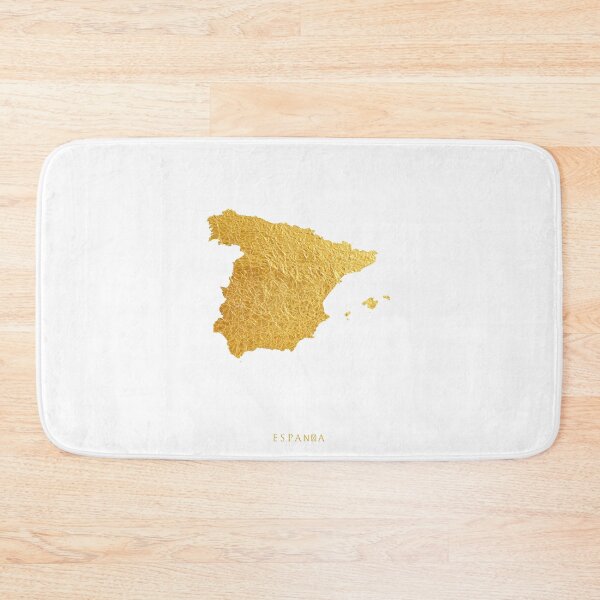 Item preview, España Gold Map designed and sold by ArtPrints.
