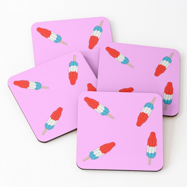 Item preview, Rocket pop bomb popsicles on purple designed and sold by BowditchDesigns.