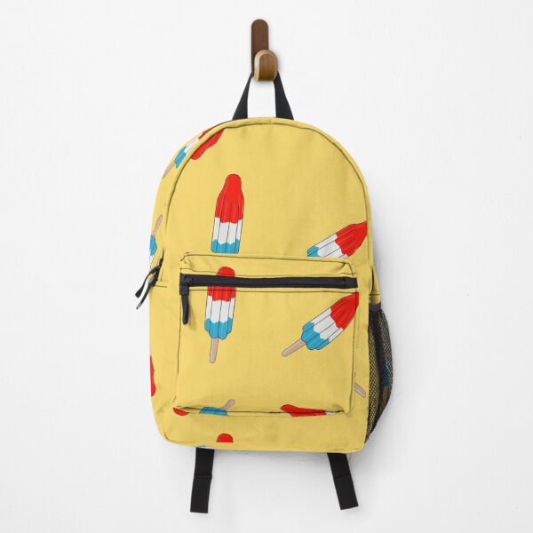 Item preview, Rocket pop bomb popsicles on yellow designed and sold by BowditchDesigns.