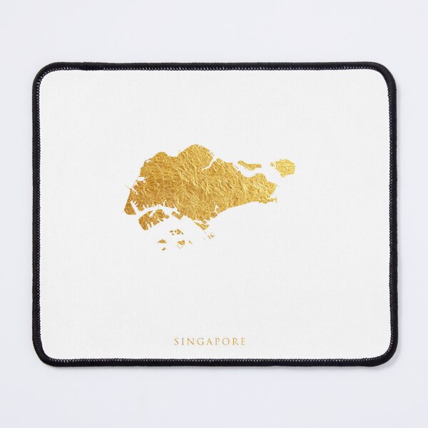 Item preview, Singapore Gold Map designed and sold by ArtPrints.