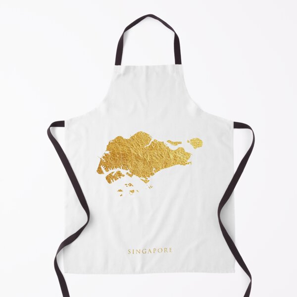 Item preview, Singapore Gold Map designed and sold by ArtPrints.