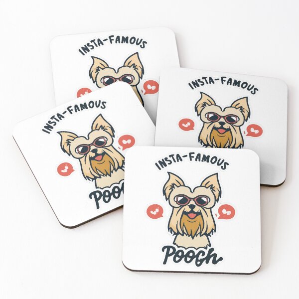 Item preview, Insta-Famous Yorkie Selfie Illustration designed and sold by NiftyWrx.
