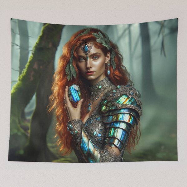 Item preview, Celtic Labradorite Crystal Tribe Priestess designed and sold by PyxieZen.