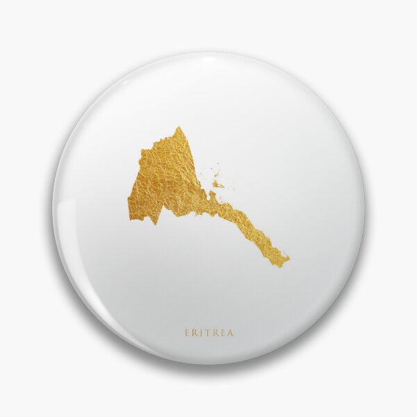 Item preview, Eritrea Gold Map designed and sold by ArtPrints.