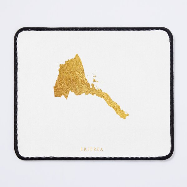 Item preview, Eritrea Gold Map designed and sold by ArtPrints.