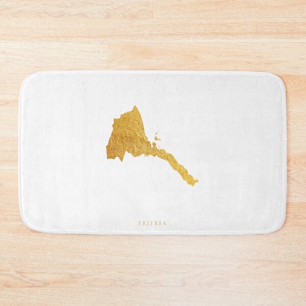 Item preview, Eritrea Gold Map designed and sold by ArtPrints.