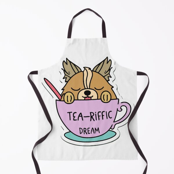 Item preview, Tea-Riffic Dreams - Kawaii Yorkshire Terrier Napping in Teacup designed and sold by NiftyWrx.