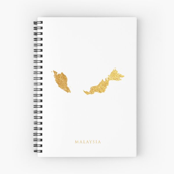Item preview, Malaysia Gold Map designed and sold by ArtPrints.