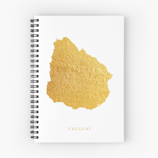 Item preview, Uruguay Gold Map designed and sold by ArtPrints.