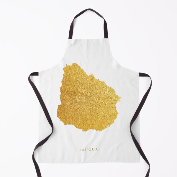 Item preview, Uruguay Gold Map designed and sold by ArtPrints.